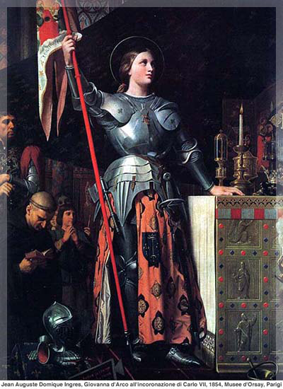 Sainte Jeanne d'Arc, sauve la France ! Montjoie ! Saint-Denis ! ( « La Pucelle d'Orléans » 1412-1431)